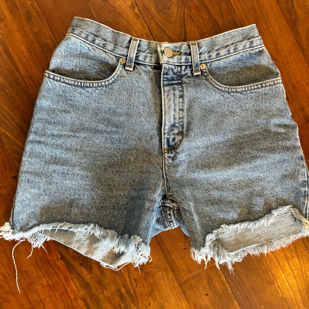 J Crew- SZ 6 High Waisted Cut Off Shorts